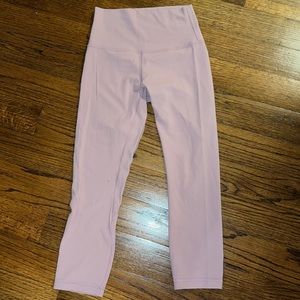 Pink (look at third picture) 3/4 lululemon leggings